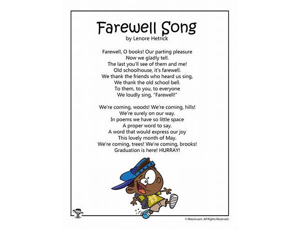 Farewell en Lyrics [Manic Bloom]